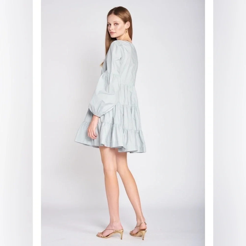 En Saison Ida Mini Dress Blue